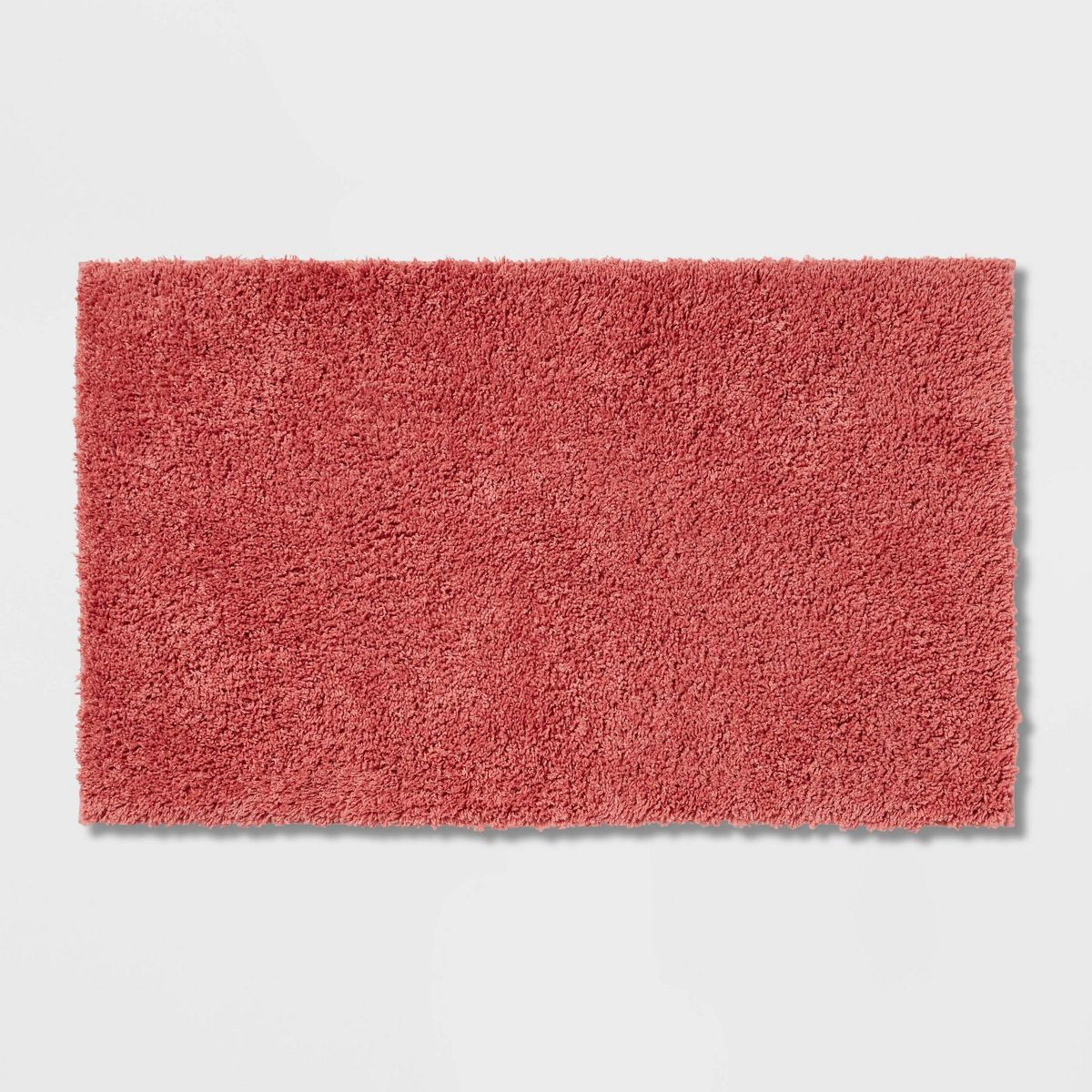 20"x34" Antimicrobial Bath Rug Aqua - Threshold™: Machine Washable, Latex Backed, Tufted Polyester