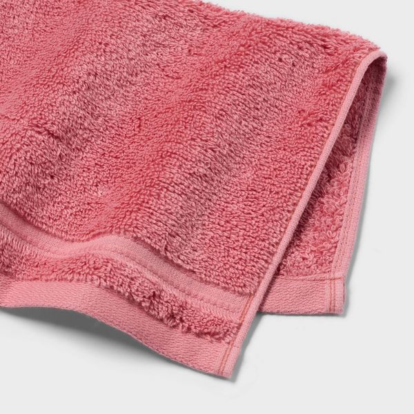 4pk Total Fresh Antimicrobial Washcloth Set Pink - Threshold™