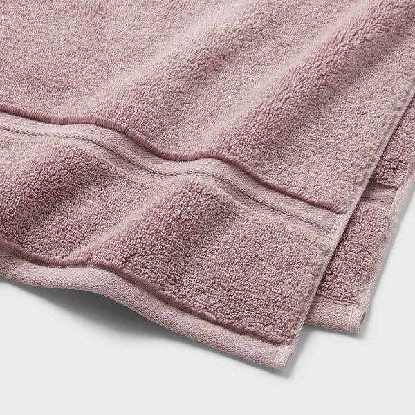 2pk Spa Plush Hand Towel Set Mauve - Threshold™