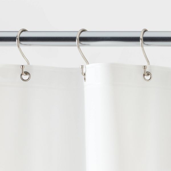 71"x71" Mid Weight Color Shower Liner White - Threshold™
