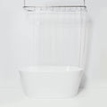 1pk PEVA Medium Weight Shower Liner Clear - Threshold™