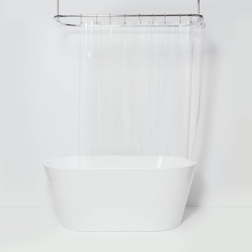 1pk PEVA Medium Weight Shower Liner Clear - Threshold™