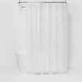 PEVA Grid Shower Curtain White - Room Essentials™