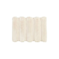 Madison Park 17"x24" Tufted Pearl Channel Solid Bath Rug Beige: Madison : Microfiber, Machine Washable, Non-Slip Backing