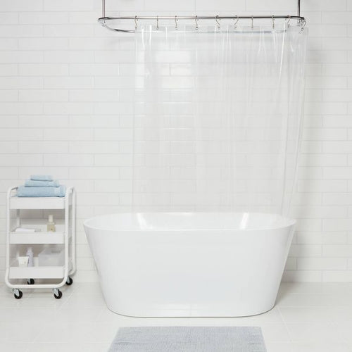 1pk PEVA Medium Weight Shower Liner Clear - Threshold™
