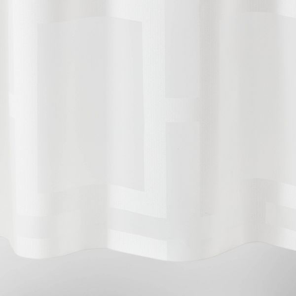 PEVA Grid Shower Curtain White - Room Essentials™