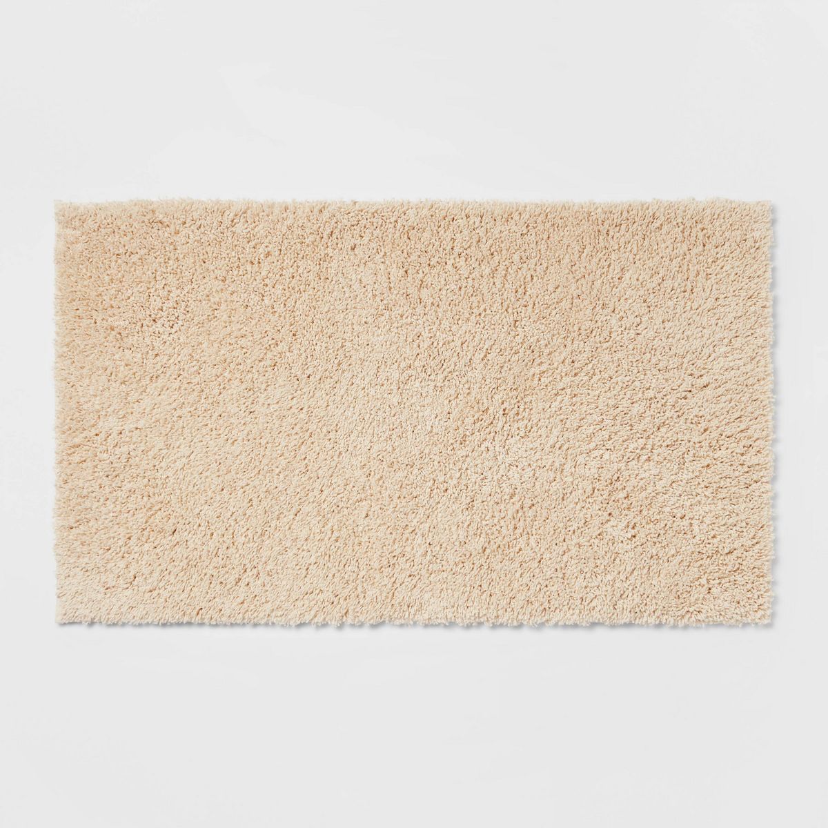 20"x34" Antimicrobial Bath Rug Aqua - Threshold™: Machine Washable, Latex Backed, Tufted Polyester