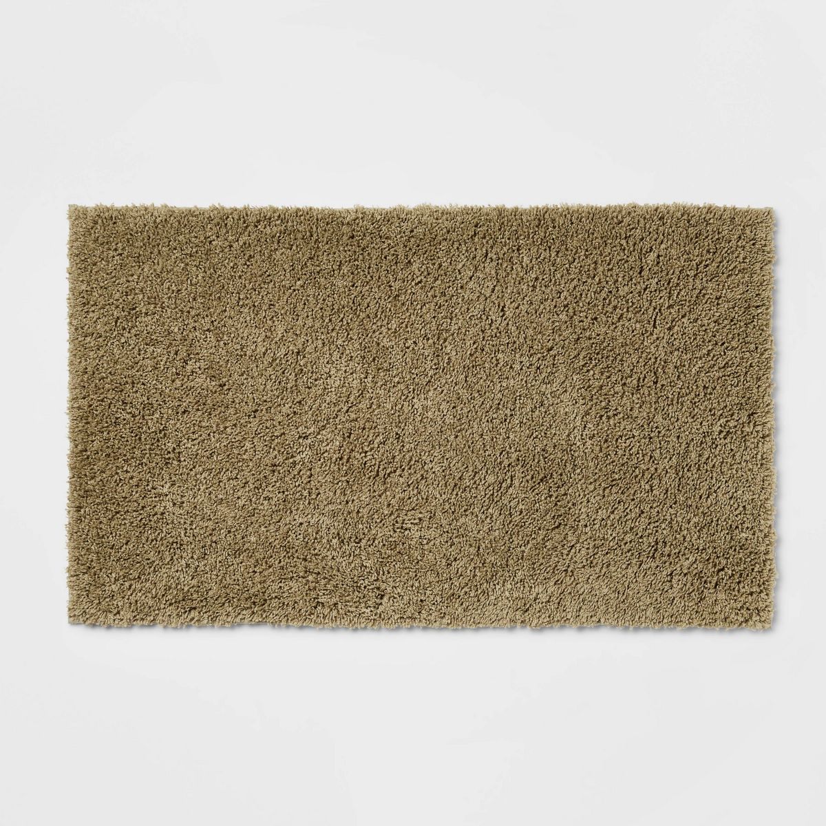 20"x34" Antimicrobial Bath Rug Aqua - Threshold™: Machine Washable, Latex Backed, Tufted Polyester