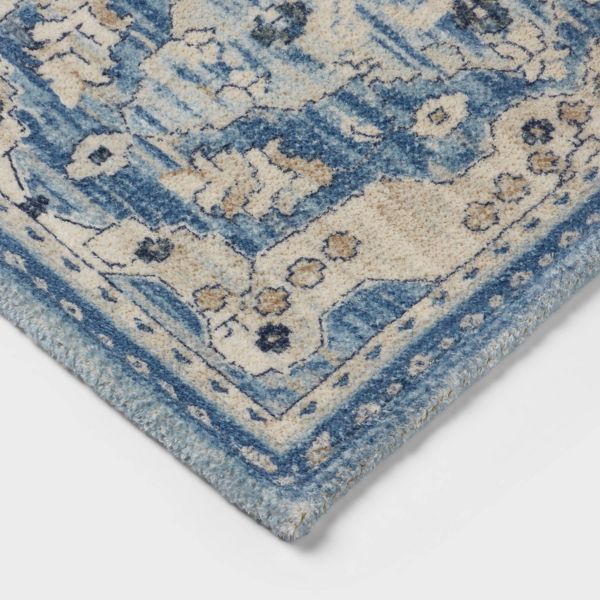 20"x30" Medallion Bath Rug Blue - Threshold™