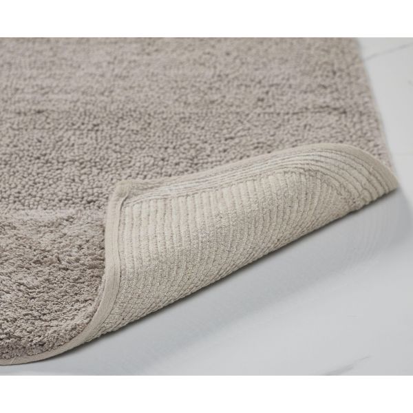 Better Trends Granada 4-PC 100% Cotton Bath Rug Set with Contour Rug & Bath Runner, Non-Slip, 17" x 24", 20" x 20", 21" x 34" & 20" x 60", Beige